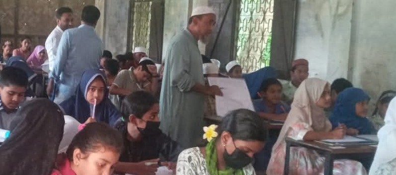 শিক্ষার্থীদের মেধা বিকাশে ''আসিফ মওদুদ ফাউন্ডেশনের'' বৃত্তি পরীক্ষা সম্পন্ন: