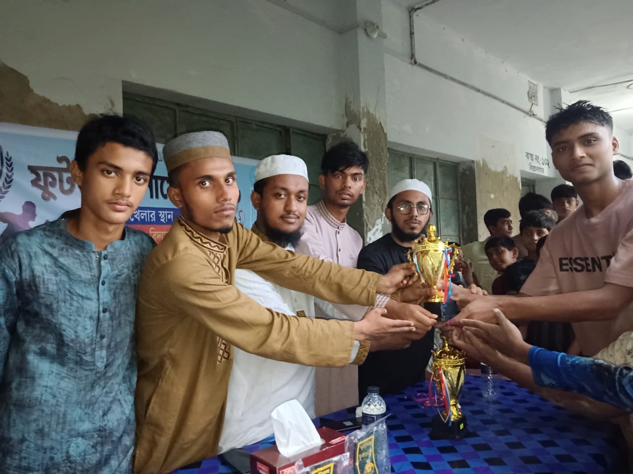 নোয়াখালী শহরে ২নং ওয়ার্ডে ইসলামী ছাত্র মজলিসের উদ্যোগে ফুটবল টুর্নামেন্ট অনুষ্ঠিত: